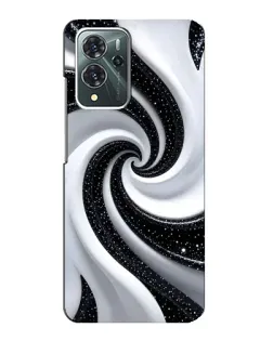 Чехол для ZTE Blade V40 Pro с картинкой «Черно-белая спираль» Чехол для ZTE Blade V40 Pro с картинкой «Черно-белая спираль»