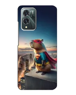 Чехол для ZTE Blade V40 Pro с картинкой «Капи-мен супергерой»