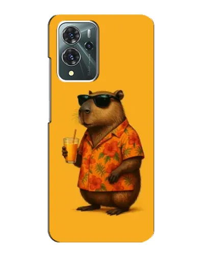 Чехол для ZTE Blade V40 Pro с картинкой «Капибара на отдыхе» Чехол для ZTE Blade V40 Pro с картинкой «Капибара на отдыхе»