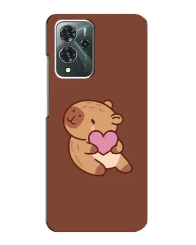 Чехол для ZTE Blade V40 Pro с картинкой «Капибара с сердцем» Чехол для ZTE Blade V40 Pro с картинкой «Капибара с сердцем»