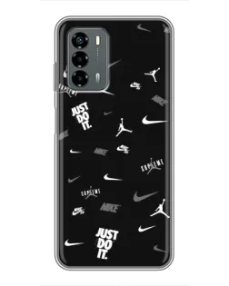 Чехол для Blade V40 Vita с картинкой «Nike Black Pattern» Чехол для Blade V40 Vita с картинкой «Nike Black Pattern»