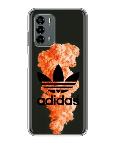 Чехол для Blade V40 Vita с картинкой «Оранжевый дым Adidas» Чехол для Blade V40 Vita с картинкой «Оранжевый дым Adidas»