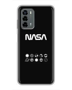 Чехол для Blade V40 Vita с картинкой «NASA — технический принт» Чехол для Blade V40 Vita с картинкой «NASA — технический принт»