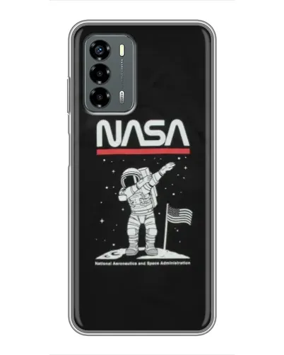 Чехол для Blade V40 Vita с картинкой «NASA — шагаем по Луне» Чехол для Blade V40 Vita с картинкой «NASA — шагаем по Луне»