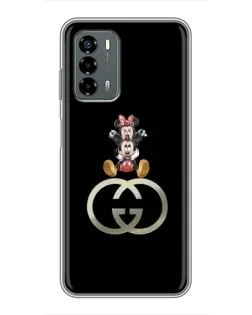 Чехол для Blade V40 Vita с картинкой «Минни Маус на лого» Чехол для Blade V40 Vita с картинкой «Минни Маус на лого»