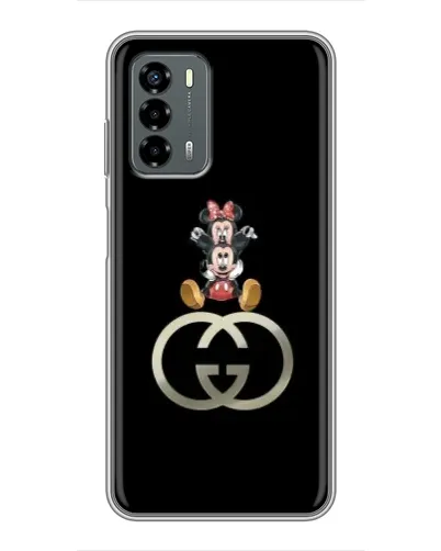 Чехол для Blade V40 Vita с картинкой «Минни Маус на лого» Чехол для Blade V40 Vita с картинкой «Минни Маус на лого»