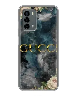 Чехол для Blade V40 Vita с картинкой «Абстрактные цветы Gucci» Чехол для Blade V40 Vita с картинкой «Абстрактные цветы Gucci»