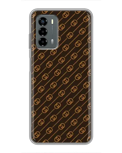 Чехол для Blade V40 Vita с картинкой «Gucci — золотые диагонали» Чехол для Blade V40 Vita с картинкой «Gucci — золотые диагонали»