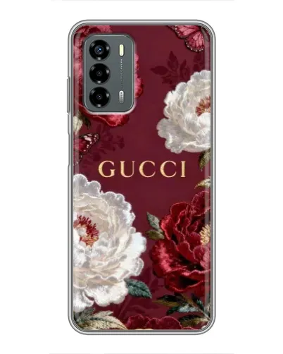 Чехол для Blade V40 Vita с картинкой «Gucci — бордовые розы» Чехол для Blade V40 Vita с картинкой «Gucci — бордовые розы»