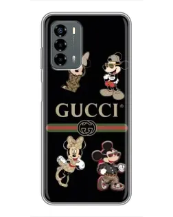 Чехол для Blade V40 Vita с картинкой «Gucci — герои Disney и монограмма» Чехол для Blade V40 Vita с картинкой «Gucci — герои Disney и монограмма»