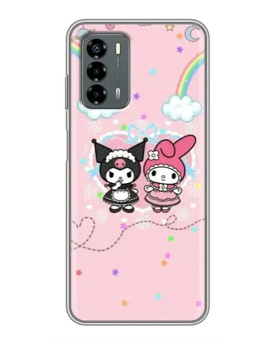 Чехол для Blade V40 Vita с картинкой «My Melody и Kuromi»