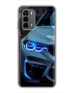 Чехол для Blade V40 Vita с картинкой «Взгляд BMW с синими фарами» Чехол для Blade V40 Vita с картинкой «Взгляд BMW с синими фарами»