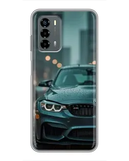 Чехол для Blade V40 Vita с картинкой «BMW в огнях города» Чехол для Blade V40 Vita с картинкой «BMW в огнях города»