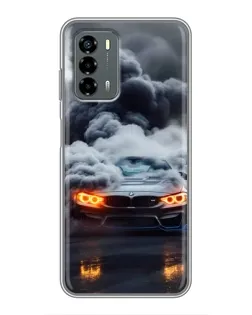 Чехол для Blade V40 Vita с картинкой «BMW в дыму» Чехол для Blade V40 Vita с картинкой «BMW в дыму»