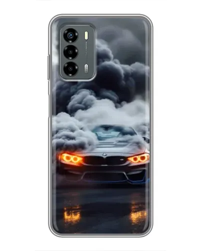 Чехол для Blade V40 Vita с картинкой «BMW в дыму» Чехол для Blade V40 Vita с картинкой «BMW в дыму»