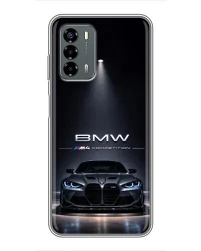 Чехол для Blade V40 Vita с картинкой «BMW сквозь ночной город» Чехол для Blade V40 Vita с картинкой «BMW сквозь ночной город»