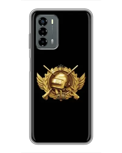 Чехол для Blade V40 Vita с картинкой «PUBG — оранжевый градиент»