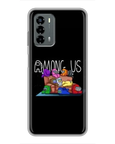 Чехол для Blade V40 Vita с картинкой «Логотип Among Us»