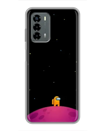 Чехол для Blade V40 Vita с картинкой «Одинокий герой на планете»