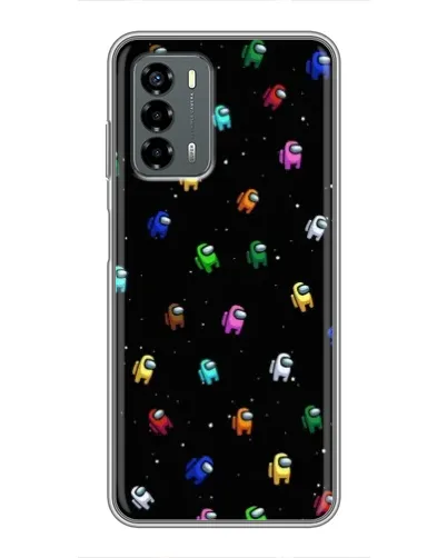 Чехол для Blade V40 Vita с картинкой «Экипаж Among Us»