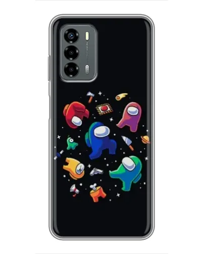 Чехол для Blade V40 Vita с картинкой «Among Us космос»