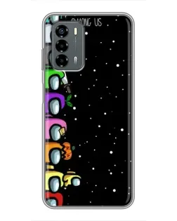 Чехол для Blade V40 Vita с картинкой «Команда Among Us»