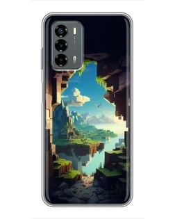 Чехол для Blade V40 Vita с картинкой «Вид из пещеры» Чехол для Blade V40 Vita с картинкой «Вид из пещеры»