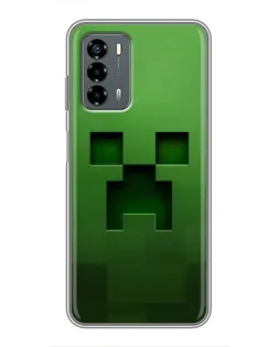 Чехол для Blade V40 Vita с картинкой «Крипер микро-дизайн» Чехол для Blade V40 Vita с картинкой «Крипер микро-дизайн»