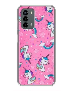 Чехол для Blade V40 Vita с картинкой «Unicorn паттерн розовый» Чехол для Blade V40 Vita с картинкой «Unicorn паттерн розовый»