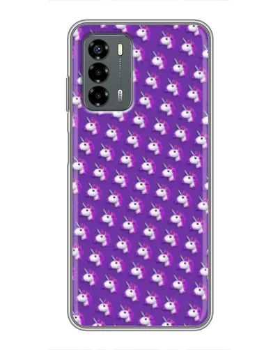 Чехол для Blade V40 Vita с картинкой «Единороги на фиолетовом» Чехол для Blade V40 Vita с картинкой «Единороги на фиолетовом»