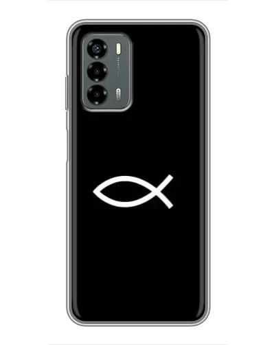 Чехол для Blade V40 Vita с картинкой «Символ рыбы Jesus» Чехол для Blade V40 Vita с картинкой «Символ рыбы Jesus»