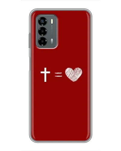 Чехол для Blade V40 Vita с картинкой «Уравнение любви» Чехол для Blade V40 Vita с картинкой «Уравнение любви»