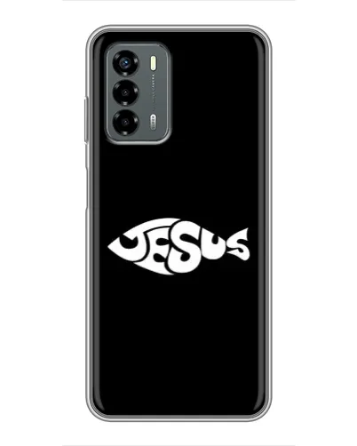 Чехол для Blade V40 Vita с картинкой «Рыба Jesus» Чехол для Blade V40 Vita с картинкой «Рыба Jesus»