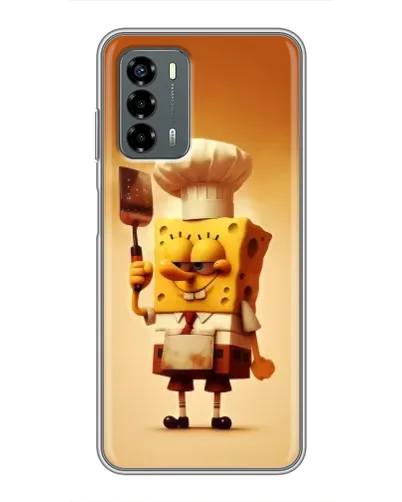 Чехол для Blade V40 Vita с картинкой «Губка Боб повар»