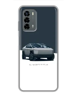 Чехол для Blade V40 Vita с картинкой «Серебристый Cybertruck Tesla» Чехол для Blade V40 Vita с картинкой «Серебристый Cybertruck Tesla»