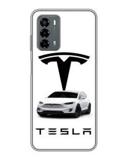 Чехол для Blade V40 Vita с картинкой «Tesla White Style» Чехол для Blade V40 Vita с картинкой «Tesla White Style»