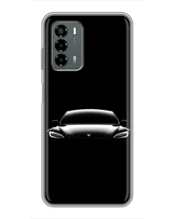 Чехол для Blade V40 Vita с картинкой «Фары Tesla Night» Чехол для Blade V40 Vita с картинкой «Фары Tesla Night»