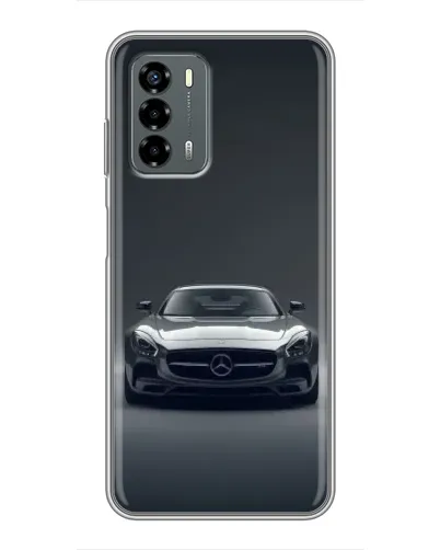 Чехол для Blade V40 Vita с картинкой «Mercedes на черном»