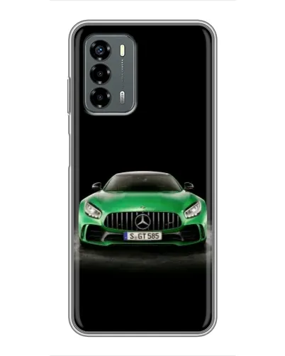 Чехол для Blade V40 Vita с картинкой «Mercedes — неоновый лого»