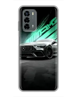 Чехол для Blade V40 Vita с картинкой «Темный Mercedes AMG»