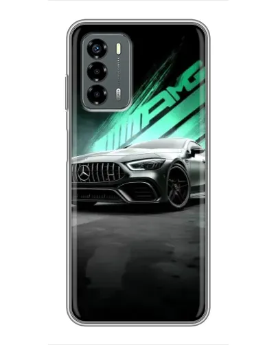 Чехол для Blade V40 Vita с картинкой «Темный Mercedes AMG»