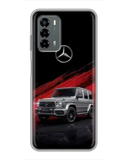 Чехол для Blade V40 Vita с картинкой «Mercedes G-Class красный»