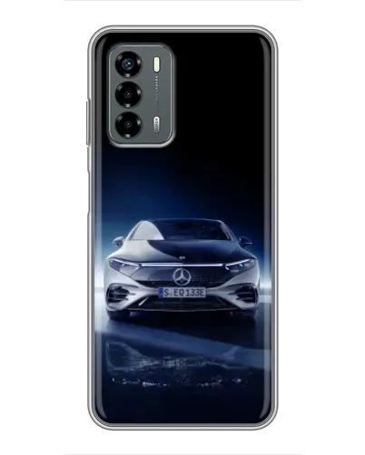Чехол для Blade V40 Vita с картинкой «Ночной Mercedes EQ»