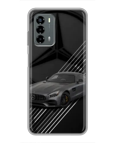 Чехол для Blade V40 Vita с картинкой «Mercedes AMG — графика»