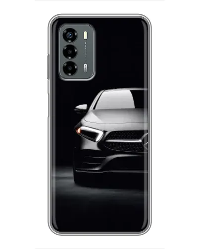 Чехол для Blade V40 Vita с картинкой «Свет фар Mercedes»
