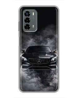 Чехол для Blade V40 Vita с картинкой «Mercedes в дыму»