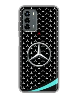 Чехол для Blade V40 Vita с картинкой «Mercedes — бирюзовый акцент»