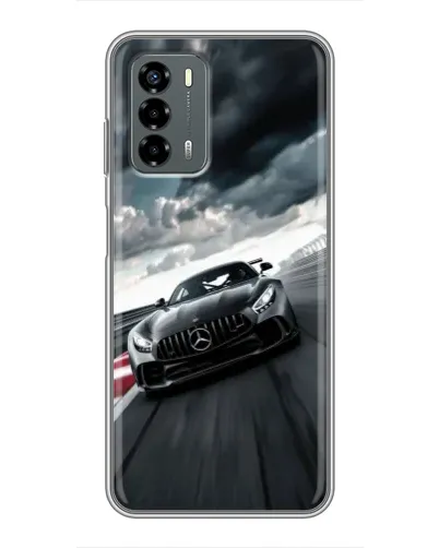 Чехол для Blade V40 Vita с картинкой «Гоночный Mercedes AMG»