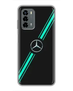 Чехол для Blade V40 Vita с картинкой «Спортивные линии Mercedes» Чехол для Blade V40 Vita с картинкой «Спортивные линии Mercedes»