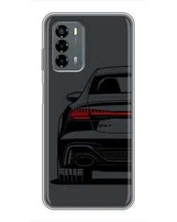 Чехол для Blade V40 Vita с картинкой «Задняя часть Audi — арт»